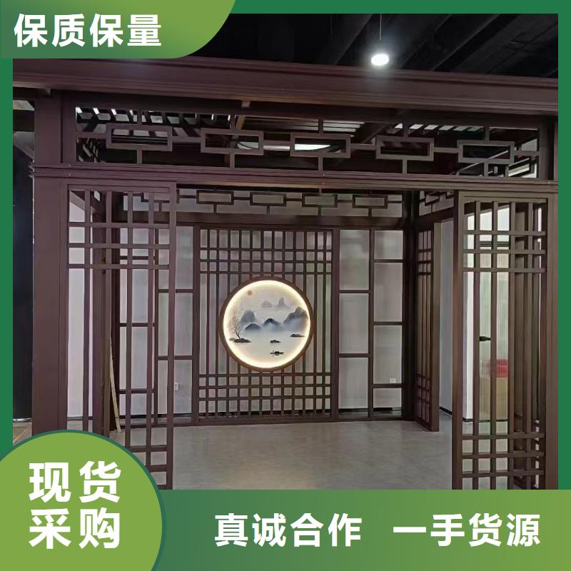 铝替木仿古苏派建筑安装