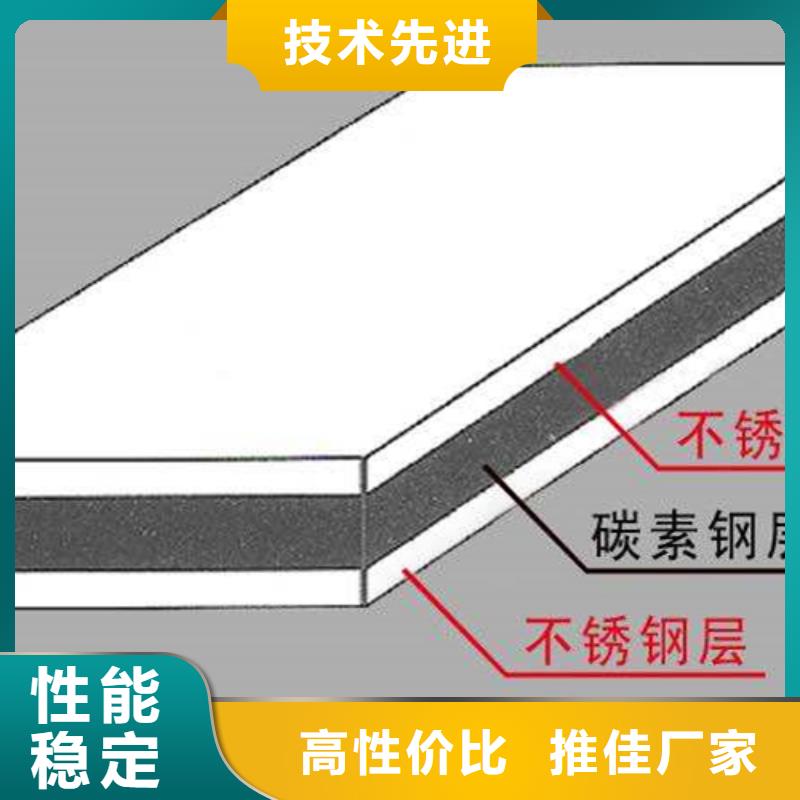 6mm厚不锈钢复合板厂家发货迅速