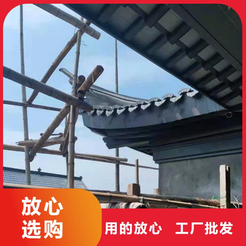 【铝代木古建_古铜色回廊建筑品质服务诚信为本】