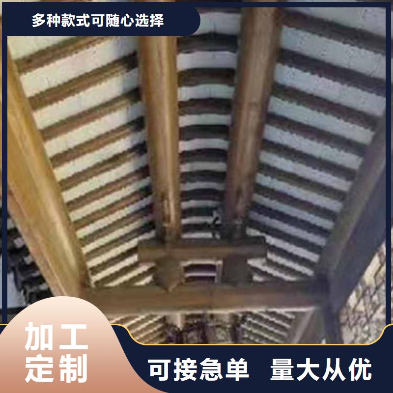 古建亭廊_成品天沟用心制作