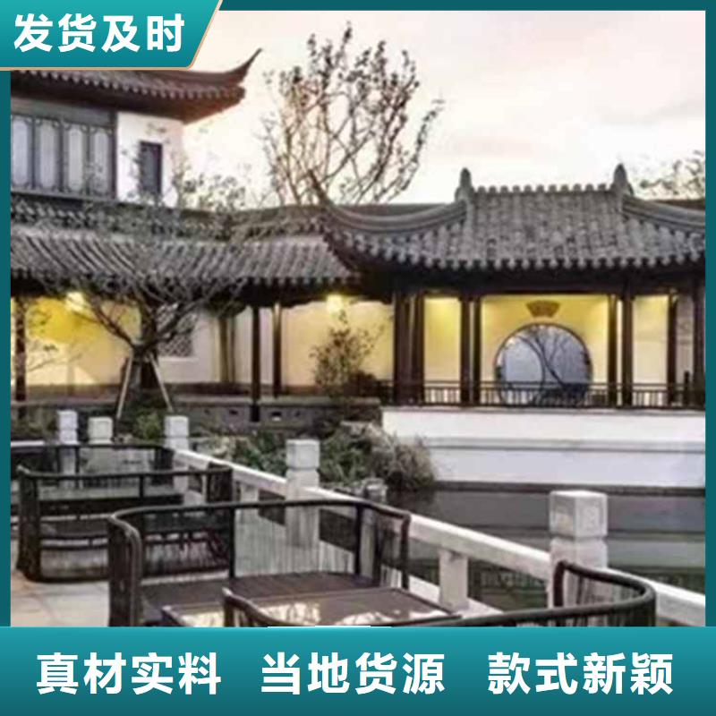 古建亭廊【古铜色回廊建筑】质量看得见