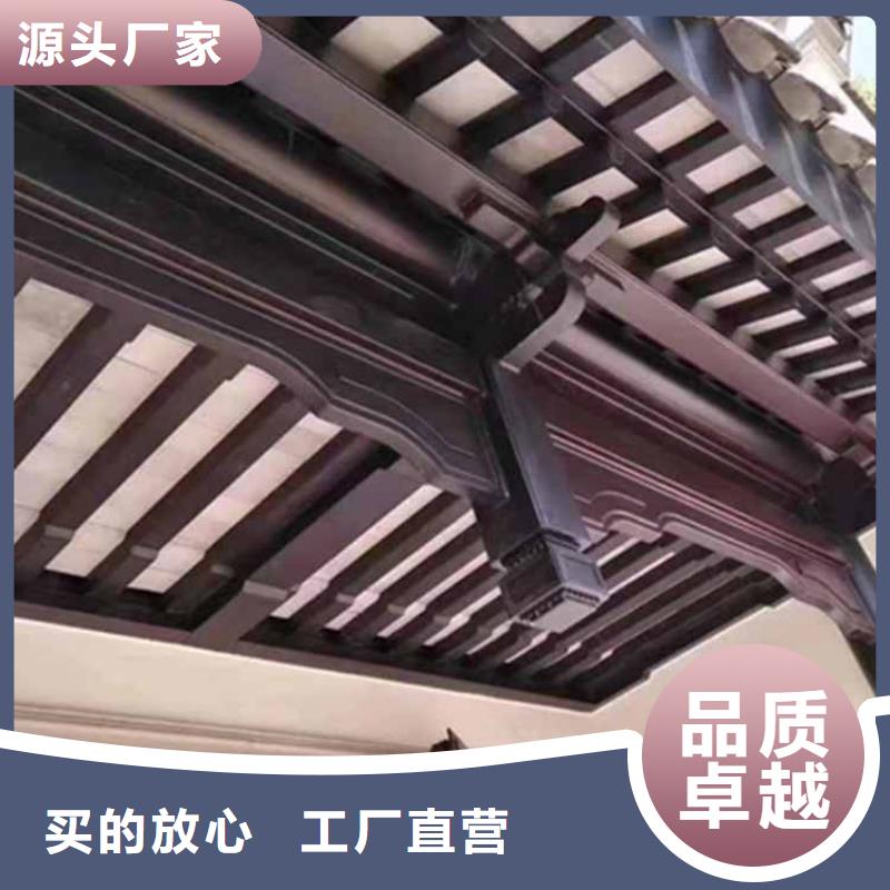 古建亭廊,古建美人靠铝自有生产工厂