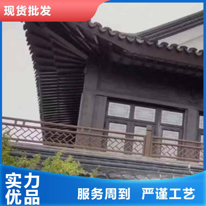 古建亭廊,铝艺仿古栏杆支持拿样