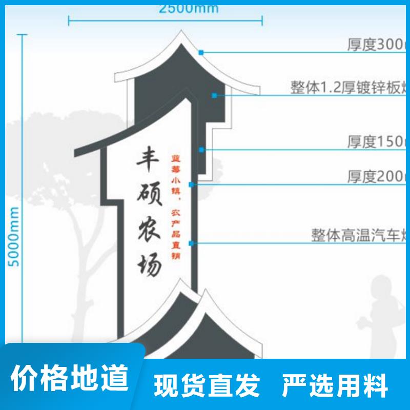 美丽乡村标牌制作价格实惠