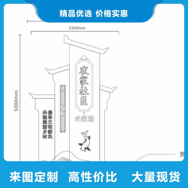 建设美丽乡村标识牌施工团队