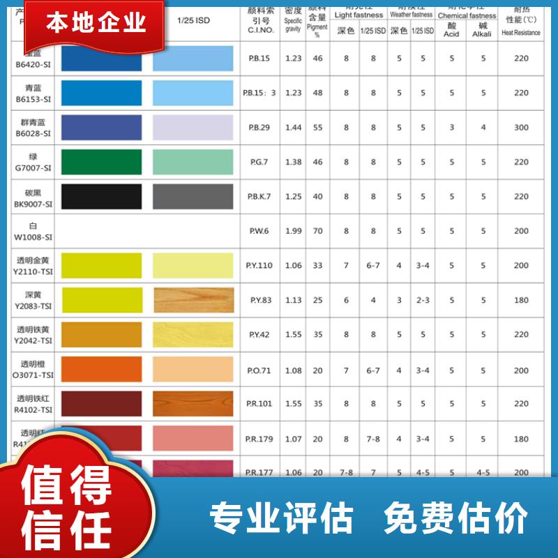 水性色浆回收铝银浆公司出价高