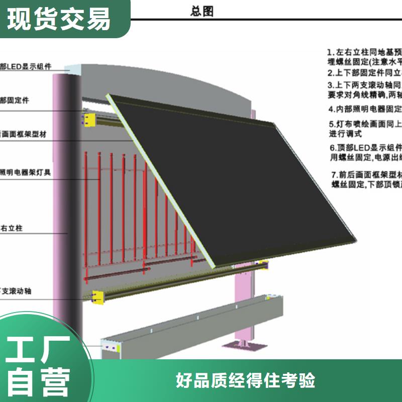 【阅报栏】价值观标牌专注生产制造多年