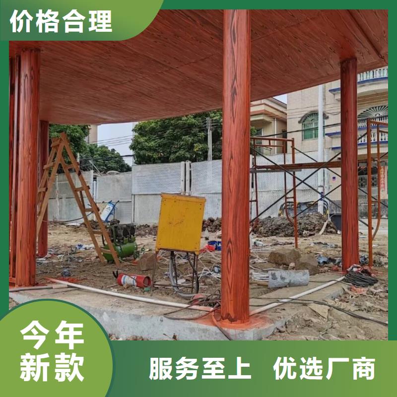 仿古园林建筑木纹漆施工价格