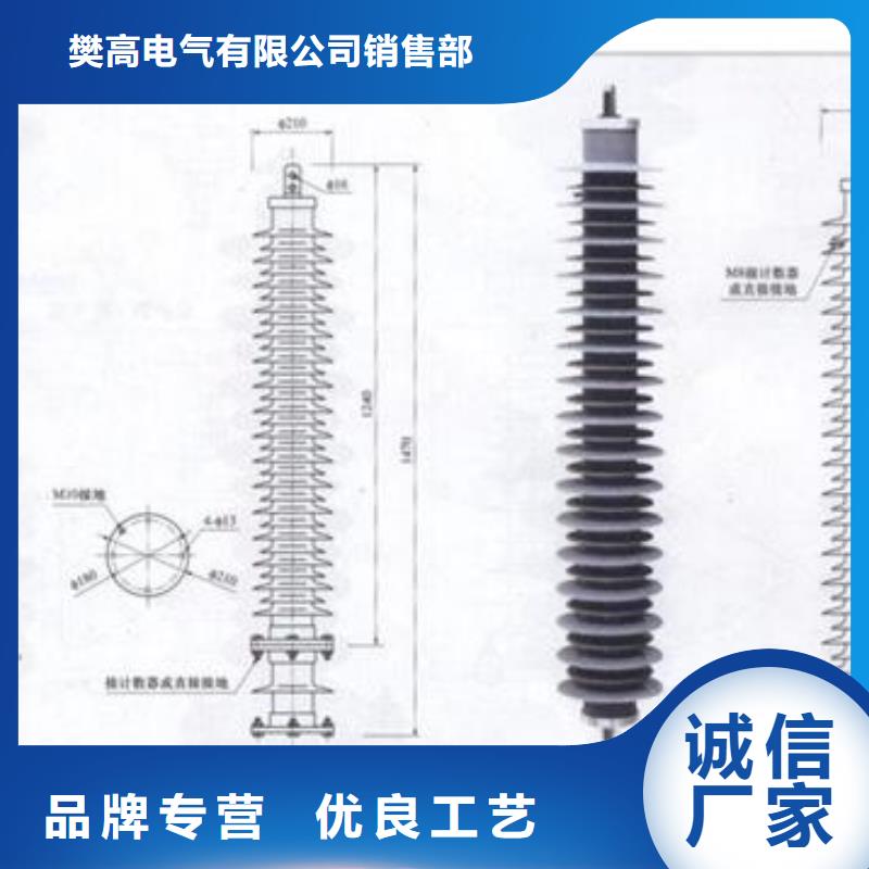 HY5WBG-17/50支柱型避雷器