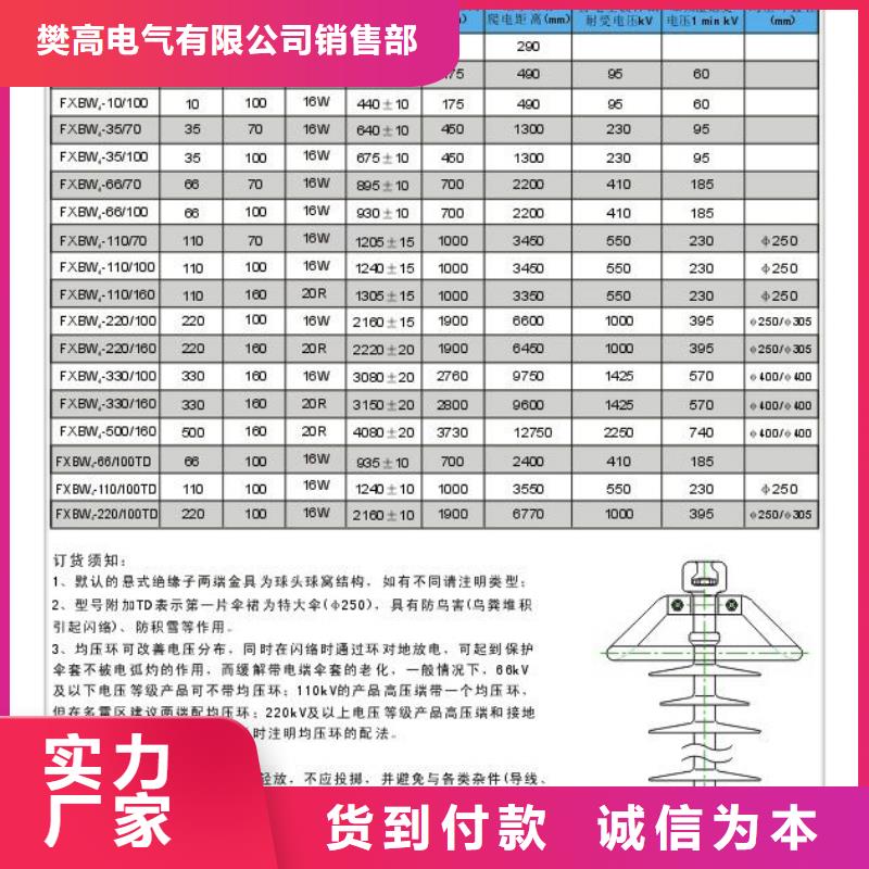 FS4-66/12.5复合横担绝缘子