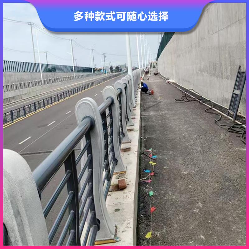 Q355B河道桥梁栏杆厂家常年供应桥梁防撞护栏