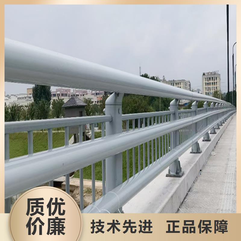 Q355B河道桥梁栏杆安装精工制作桥梁防撞栏杆