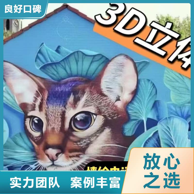 墙绘手绘3D彩绘户外墙画欢迎询价技术可靠